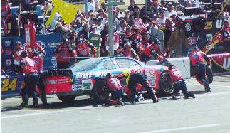 On pit road