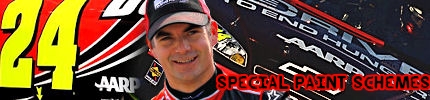 Jeff Gordon Special Paint Schemes