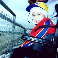 Jacob at Talladega