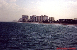 View from the ocean