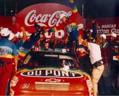Jeff's first Winston Cup victory